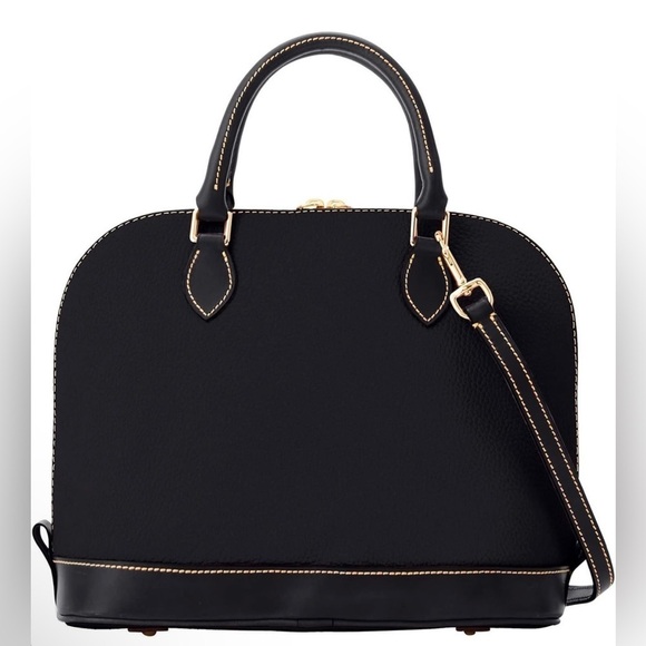 Dooney & Bourke Small Satchel with Crossbody Straps - Picture 4 of 5